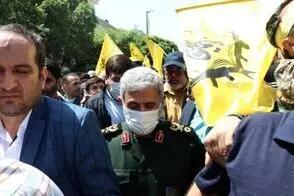 پوشش متفاوت سردار قاآنی در عراق جلب‌توجه‌ کرد