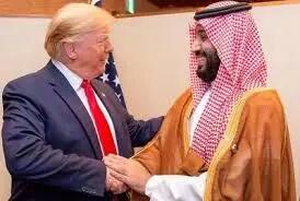 بن‌سلمان راننده ترامپ در عربستان شد!