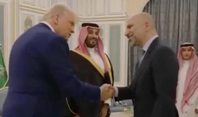 دارا خسروشاهی در کنار ترامپ و بن سلمان - سرمایه و بورس