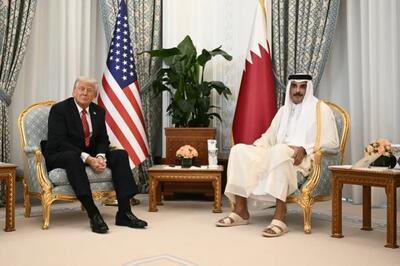 تصاویر ورود رییس جمهور آمریکا به قطر/ ترامپ: اسرائیل را به حاشیه نرانده‌ایم | شفقنا