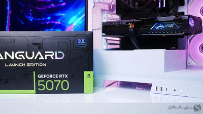 بررسی کارت گرافیک MSI RTX 5070 Vanguard SOC Launch Edition؛ جعبه‌ای که سورپرایز دارد!