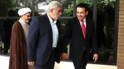 دیدار قاآنی با مسئول عراقی
