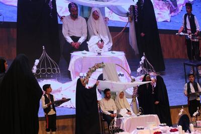 برگزاری جشن ازدواج ۱۶۰ زوج دانشجویی دانشگاه حکیم سبزواری