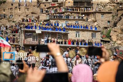 عکس | جشن «هزار دف‌» پالنگان