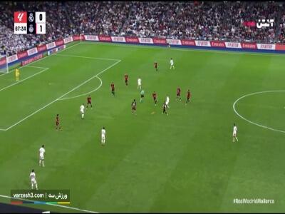 گل اول رئال مادرید، تحقیر مدافعین مایورکا توسط امباپه