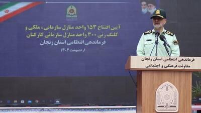 سردار رادان: ۱۰۰ هزار منزل سازمانی پلیس در کشور احداث می‌شود