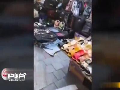 فروش مواد مخدر توسط برخی دستفروشان تجریش