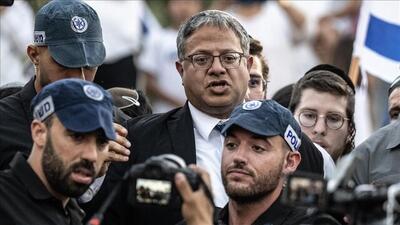بن گویر و حریدی‌ها بر سر پرچم فلسطین درگیر شدند