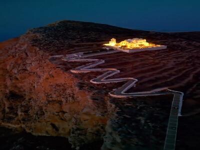 کلیسای Panagia در Chora Folegandros، یونان