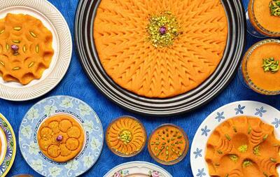 طرز تهیه حلوای بهارنارنج و زنجبیل