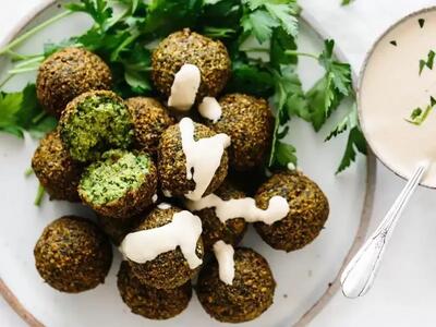 طرز تهیه فلافل نخود فرنگی