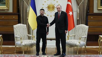 دیدار اردوغان و زلنسکی در آنکارا