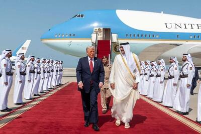خانه مجلل امیر قطر، ترامپ را هیجان‌زده کرد - چیدانه