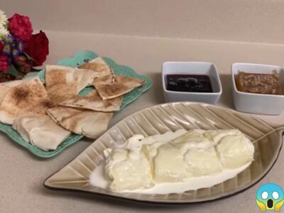 طرز تهیه بهترین سرشیر خانگی / از ۱ لیتر شیر ۱ کیلو سرشیر بگیر