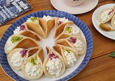شیرینی عربی بدون استفاده از فر / چگونه بدون فر شیرینی عربی درست کنیم