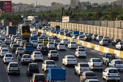 ترافیک سنگین در جاده‌های شمالی؛ گردوخاک جاده‌های جنوبی کشور