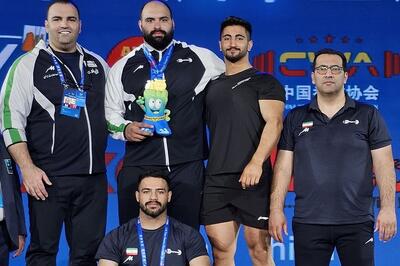 تیم ملی وزنه‌برداری ایران نایب قهرمان آسیا شد