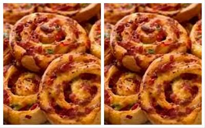 طرز تهیه پیتزا حلزونی؛ اسنک خوشمزه و ترد با سس مخصوص خانگی