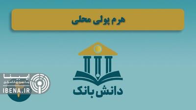 «هرم پولی محلی» / دانش‌بانک (۴)