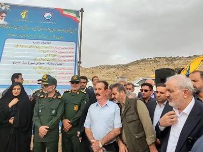 عملیات اجرایی آبرسانی مجتمع ۱۸ روستایی گراویان گیلان‌غرب آغاز شد