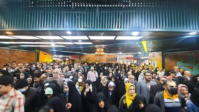 خدمات مترو تهران به شرکت‌کنندگان مراسم سالگرد شهدای خدمت