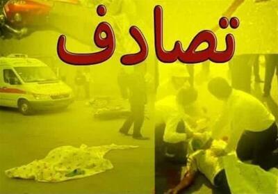 واژگونی کامیونت جان راننده را گرفت