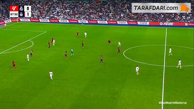 گل کیلیان امباپه به مایورکا (رئال مادرید 1-1 مایورکا) - پارس فوتبال