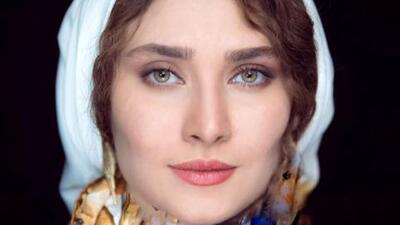 عکس چهره زیبا و ساده ساناز سعیدی / بازیگر سریال فریبا بدون آرایش / جذابیت بی نظیر هنرمند چشم رنگی !