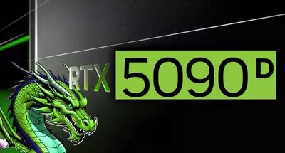 انویدیا کارت گرافیک RTX 5090D را بازطراحی می‌کند؛ از پرچمدار به میان‌رده با حذف 7700 هسته CUDA