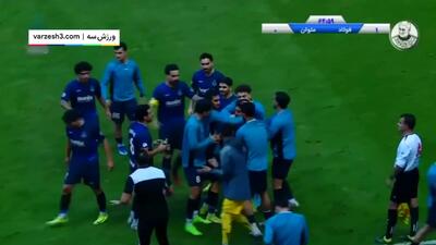 گل اول فولاد به ملوان+ویدئو