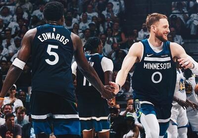 مینه‌سوتا با حذف گلدن استیت به فینال کنفرانس غرب NBA رسید - تسنیم