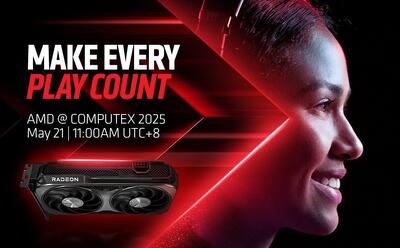 تاریخ رونمایی کارت گرافیک Radeon RX 9060 XT شرکت AMD رسماً اعلام شد