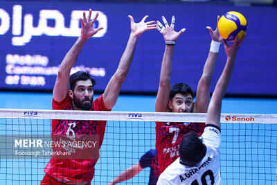 لیگ قهرمانان والیبال آسیا؛ فولاد ایران راهی نیمه نهایی شد  