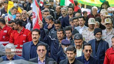 فریاد خشم مردم بجنورد علیه جنایات رژیم صهیونیستی