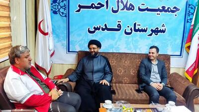 قدردانی رئیس اوقاف قدس از تلاش‌های بی‌دریغ هلال احمر