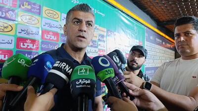 کریمیان مربی سپاهان: با نیازمند و شکاری صحبت کردم تا در سپاهان بمانند