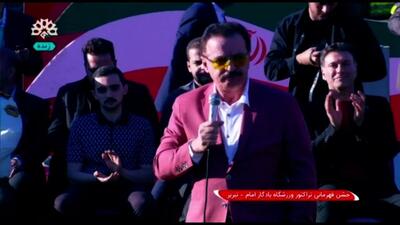 سجده شکر و صحبت‌های محمدرضا زنوزی پس از قهرمانی تراکتور