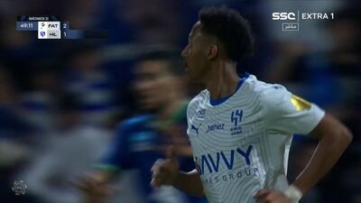 گل اول الهلال به الفتح  (ناصر الدوساری)