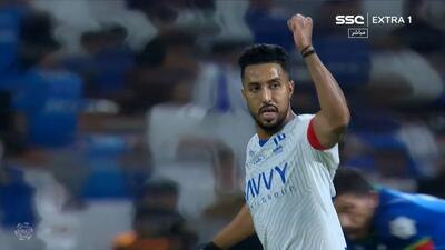 گل دوم الهلال به الفتح  (سالم الدوساری)