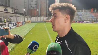 مصاحبه با لوان پولی در پایان بازی با ذوب آهن