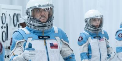 تصویر The Fantastic Four: First Steps، پدرو پاسکال را در حال عزیمت به فضا نشان می‌دهد - گیمفا