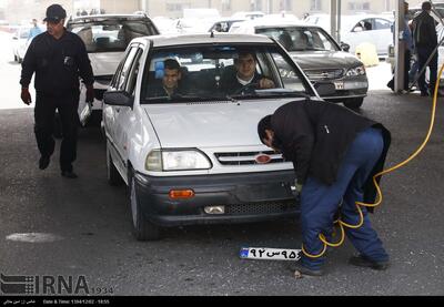 خودروهای مردود در آزمون تصادف شماره‌گذاری نمی‌شود