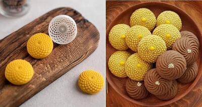 طرز تهیه شیرینی نان برنجی کرمانشاهی / روش پخت راحت و اندازه ها با لیوان