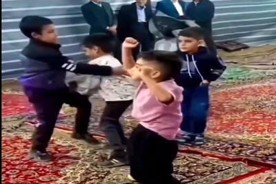آواز شاد؛ ملت تو عروسی بچه هاشونو آووردن وسط واس هنرنمایی رقص یکیشون همه رو پوکوند