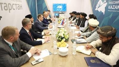 دیدار هیات طالبان با مقامات موردوویا