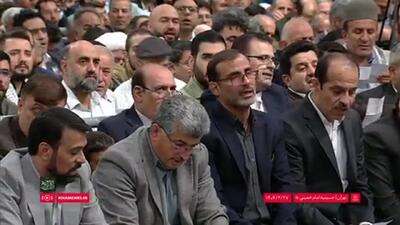 هم‌خوانی معلمان در دیدار با رهبر انقلاب