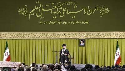 واکنش رهبر انقلاب به سخنان اخیر ترامپ در سفر به منطقه؛ بعضی از حرف‌ها لایق جواب دادن نیست