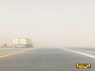 طوفان شن در شهرستان فهرج