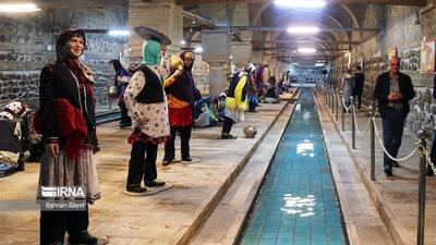 نفوذ رطوبت بنای تاریخی رختشویخانه زنجان را تهدید می‌کند