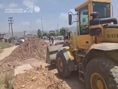 آغاز بهسازی ورودی شهر یاسوج